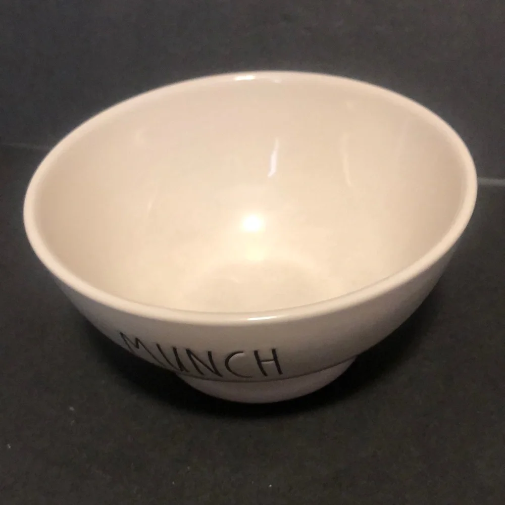 Rae Dunn Artisan Collection by Magenta Small Footed Bowl “Munch”